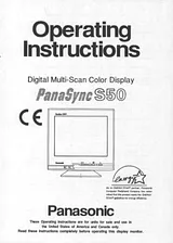 Panasonic S50 User Manual