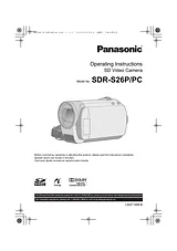 Panasonic SDR-S26 Manuel D’Utilisation