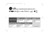 LG HT553DV Справочник Пользователя