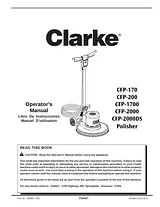 Clarke CFP-2000 사용자 설명서