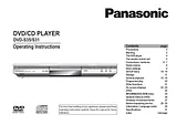 Panasonic dvd-s35eg Справочник Пользователя