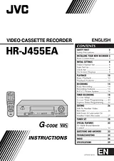 JVC HR-J455EA ユーザーズマニュアル