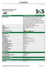 Sks Hirschmann Safety test lead [ Banana jack 4 mm - Banana jack 2 mm] 1 m White MAL S WS 2-4 100/1 975163107 Datenbogen