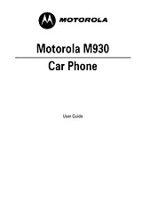 Motorola M930 Справочник Пользователя