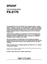 Epson FX-2170 Manuale Utente
