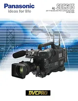 Panasonic AJ-SDC615 Supplementary Manual