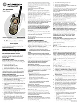 Motorola MR355R 用户手册