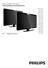 Philips LCD TV 52PFL7404H 52PFL7404H/12 Hoja De Datos