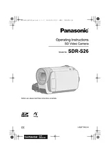 Panasonic SDR-S26 User Manual
