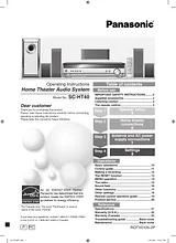 Panasonic SC-HT40 Manual Do Utilizador