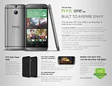 HTC (M8) 99HYK030-00 产品宣传页