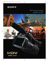 Sony HVR-V1P Справочник Пользователя