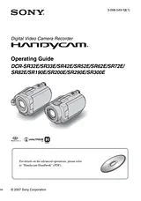 Sony DCR-SR190E Manuale Utente