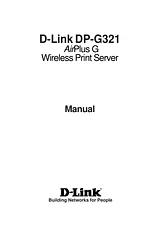 D-Link DP-G321 ユーザーズマニュアル