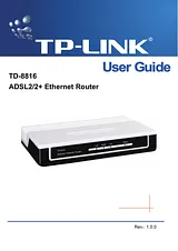 TP-LINK TD-8816 Справочник Пользователя