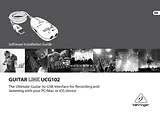 Behringer Guitar Link UCG102 Installation Instruction
