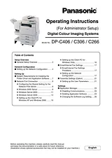 Panasonic DP-C406 Operating Guide