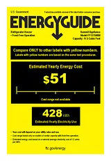 Summit FF1375WIM Energy Guide