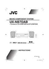 JVC UX-NB7DAB ユーザーズマニュアル