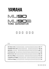 Yamaha MU90B 사용자 설명서