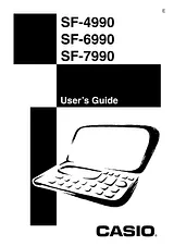 Casio SF-7990 Manual Do Utilizador