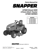 Snapper SGT27540D Справочник Пользователя