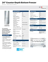 Bosch B11CB50SSS Product Datasheet