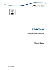 Allied Telesis AT-TQ2403 Manual De Usuario