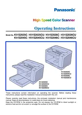 Panasonic KV-S2025CU User Manual