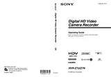 Sony 3-280-847-11(1) ユーザーズマニュアル
