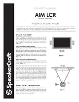 SpeakerCraft aim lcr 5 Guía Del Usuario