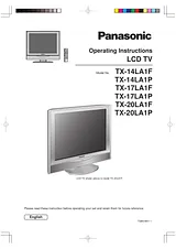 Panasonic tx-20la1p Справочник Пользователя