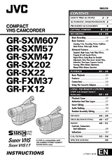JVC GR-FX12 Manual Do Utilizador