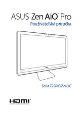 ASUS Zen AiO Pro Z240IC Manual Do Utilizador