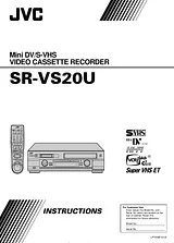 JVC SR-VS20U Manuel D’Utilisation