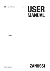 Zanussi ZRG11600WA Manuale Utente