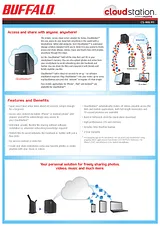 Buffalo CloudStation Duo CS-WXB CS-WX4.0/R1-EU Dépliant