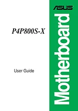 ASUS P4P800S-X Manual Do Utilizador