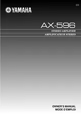 Yamaha AX-596 User Manual