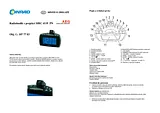 AEG N/A, Radio alarm clock, FM, AM, Black, Radio alarm clock, FM, AM, Black 400592 Manual Do Utilizador