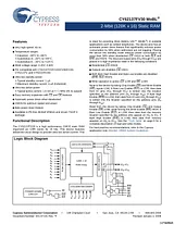 Cypress CY62137FV30 Manuale Utente