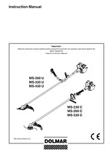 Dolmar MS-230 C Manual Do Utilizador