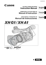 Canon XH A1 ユーザーズマニュアル