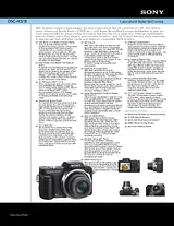 Sony DSC-H3 Specification Guide