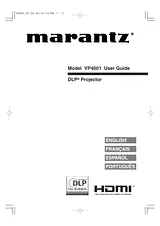 Marantz VP4001 ユーザーズマニュアル