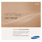 Samsung YP-S2 YP-S2ZW Manuel D’Utilisation