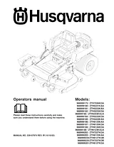 Husqvarna 968999180 / ZTH5221KAA Manual Do Utilizador