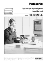 Panasonic KXTD612NE Operating Guide