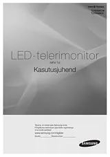 Samsung 27" nõgus monitor D590C User Manual