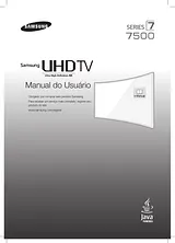 Samsung 65" UHD 4K Curved Smart TV JU7500 Series 7 Краткое Руководство По Установке